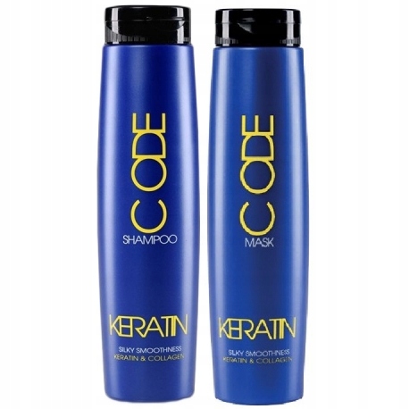 STAPIZ KERATIN CODE ZESTAW SZAMPON + MASKA 250 ML