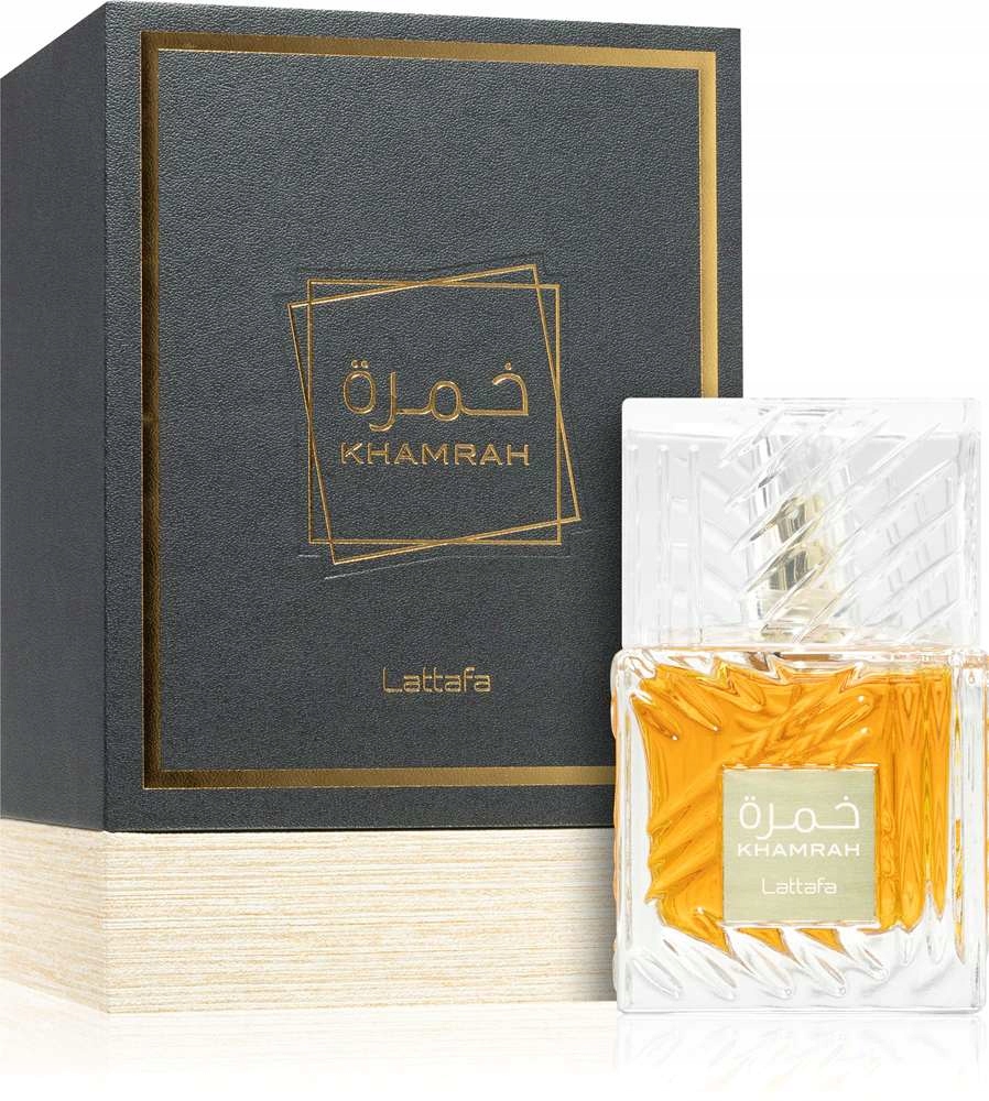 Oryginalne Perfumy Dubajskie Lattafa Khamrah 100ml EDP+Próbka 2ml Gratis!