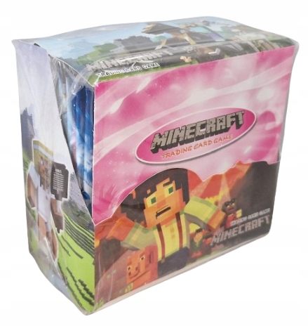 MINECRAFT KARTY KOLEKCJONERSKIE DUŻY ZESTAW 288 sztuk 36 SASZETEK Wydawca Toys