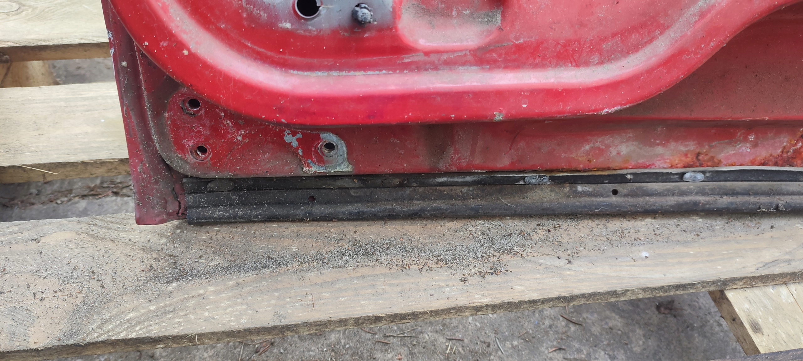 door right rear part right rear. sliding Renault Kangoo and