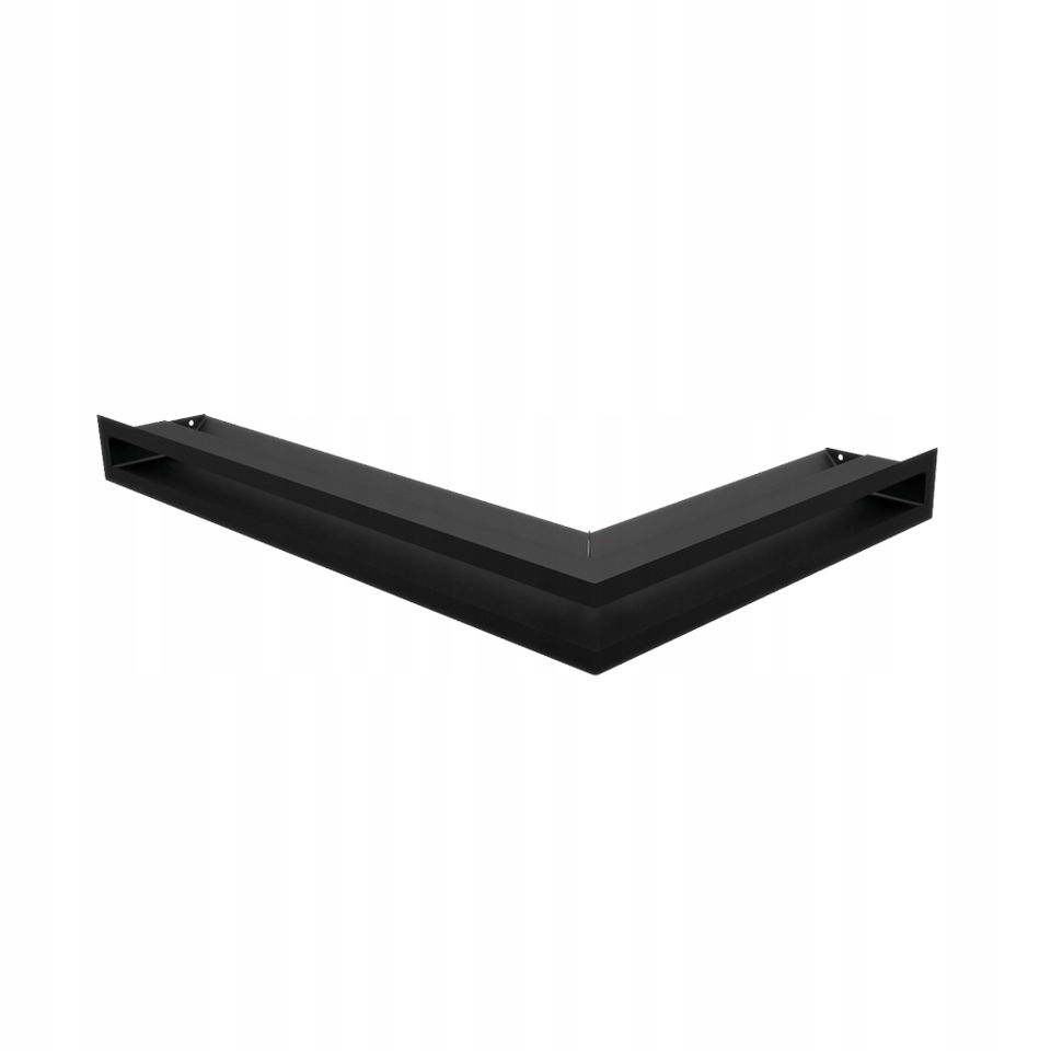 Mřížka Luft Sf rohová levá černá 600x400x90