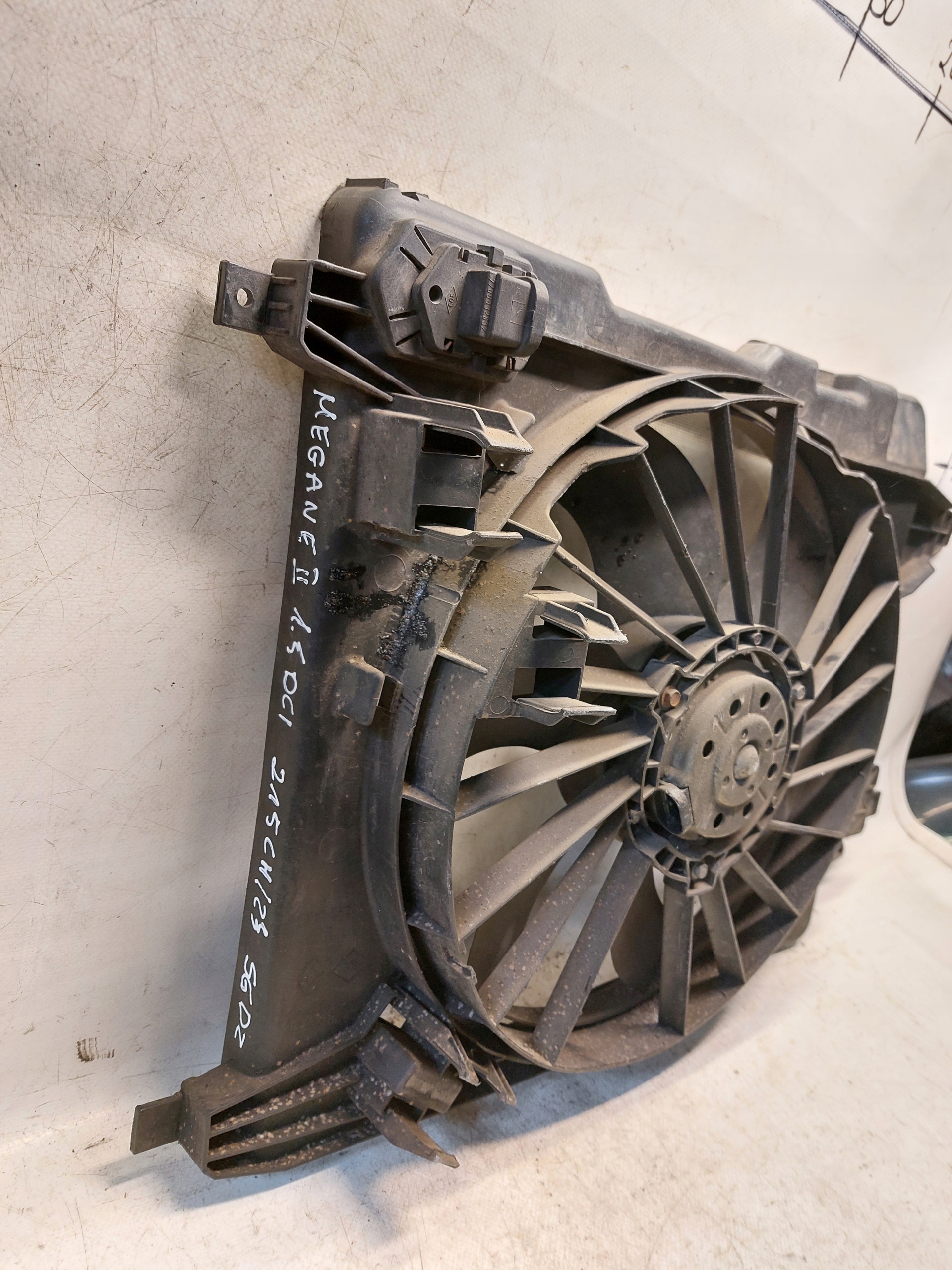 ventilátor chladiče RENAULT MEGANE II 1.5DCI