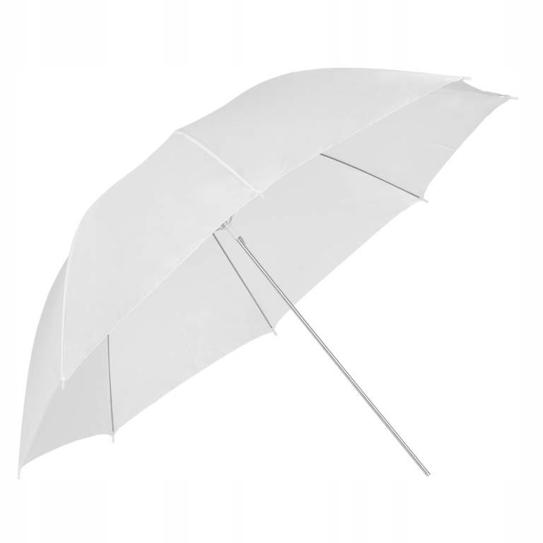 студійний парасолька GlareOne прозорий білий 100 см
