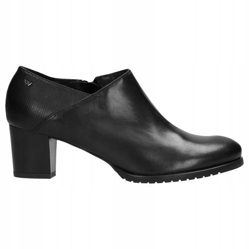 

Buty Wojas Półbuty damskie skóra czarne r. 39