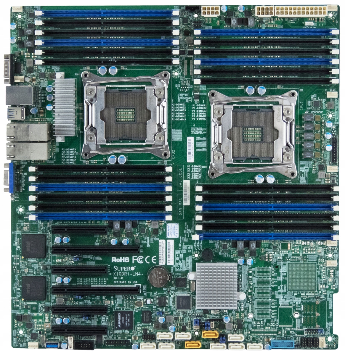 Supermicro X10DRi-LN4+ Dual Socket 2011-V3 DDR4 PCIe
