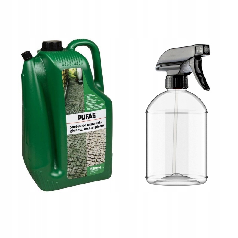 Levně Pufas Odstraňovač Mechů A Plísní Řas 5 L Aplikátor 500 ml