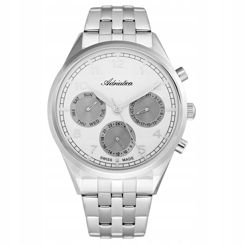 Pánské Hodinky Adriatica A8259.5123QF stříbrné