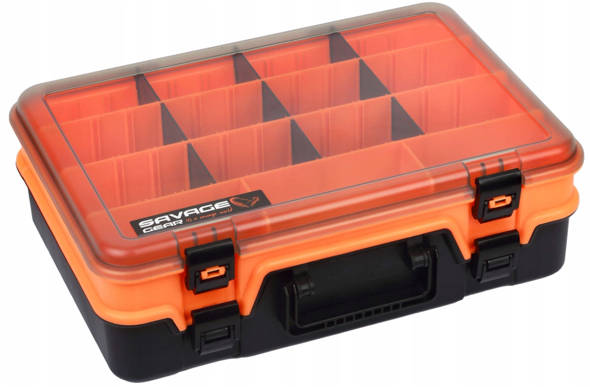 Savage Gear Dwustronne Pudełko Wędkarskie 39x28x12,5cm