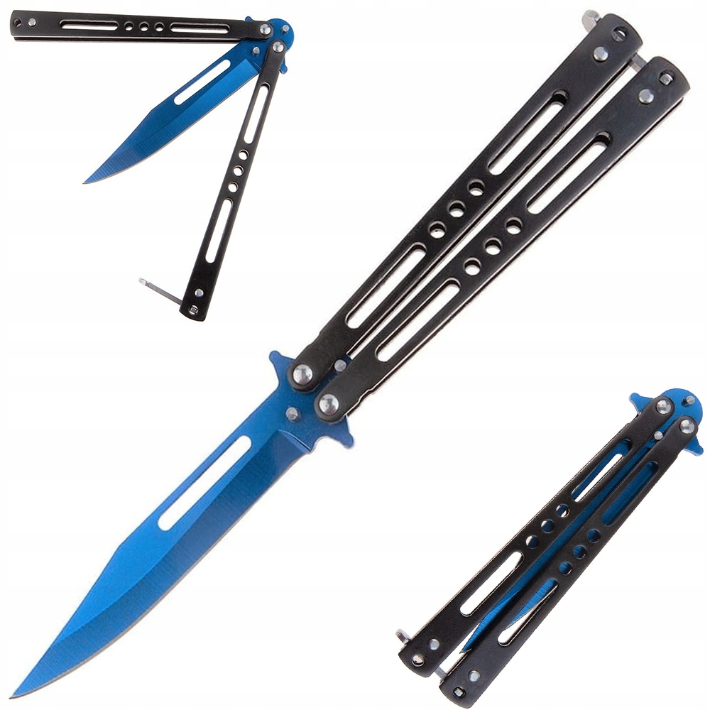 

Nóż Motylek Butterfly Balisong Składany Motylkowy