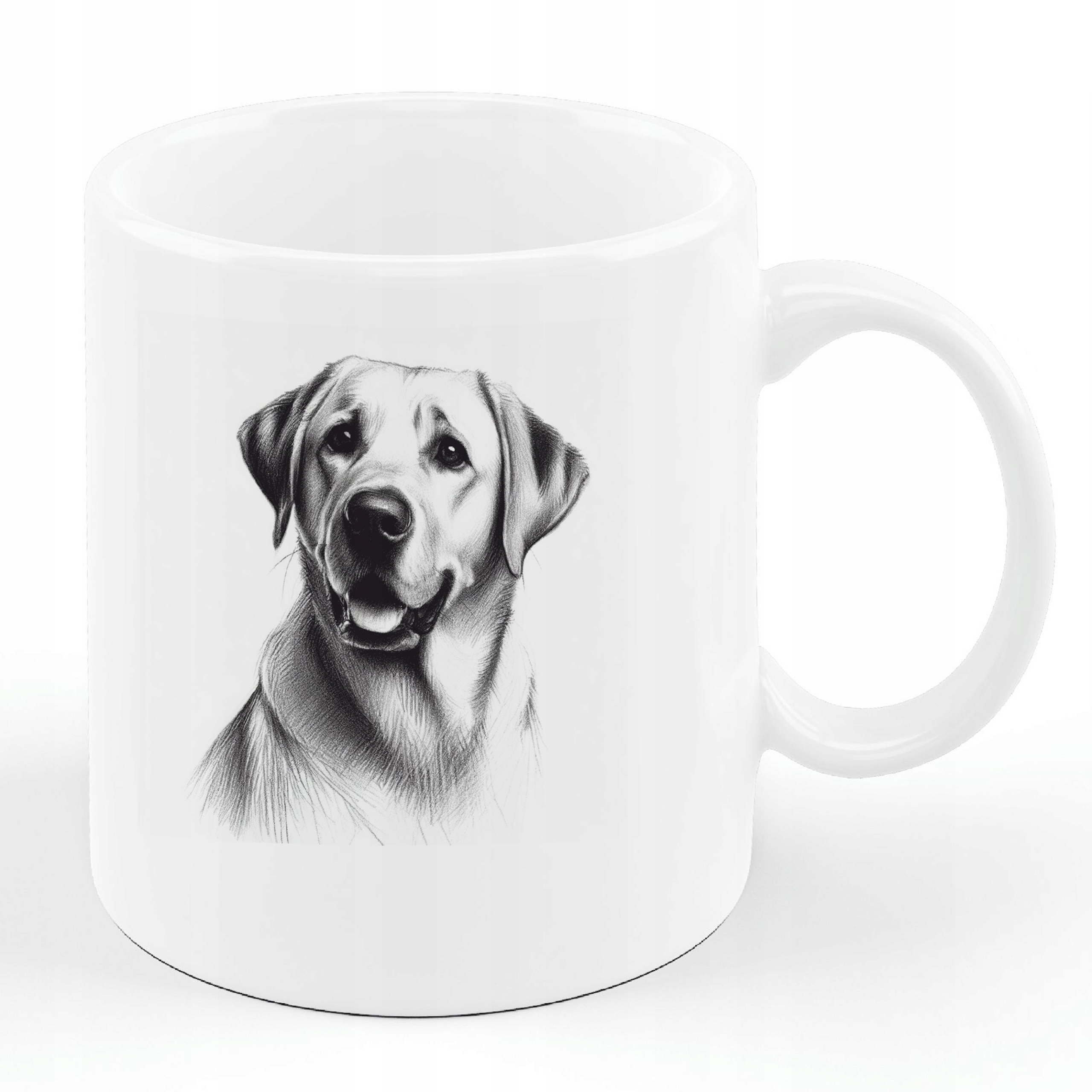 Kubek Pies Labrador ceramika 330 ml