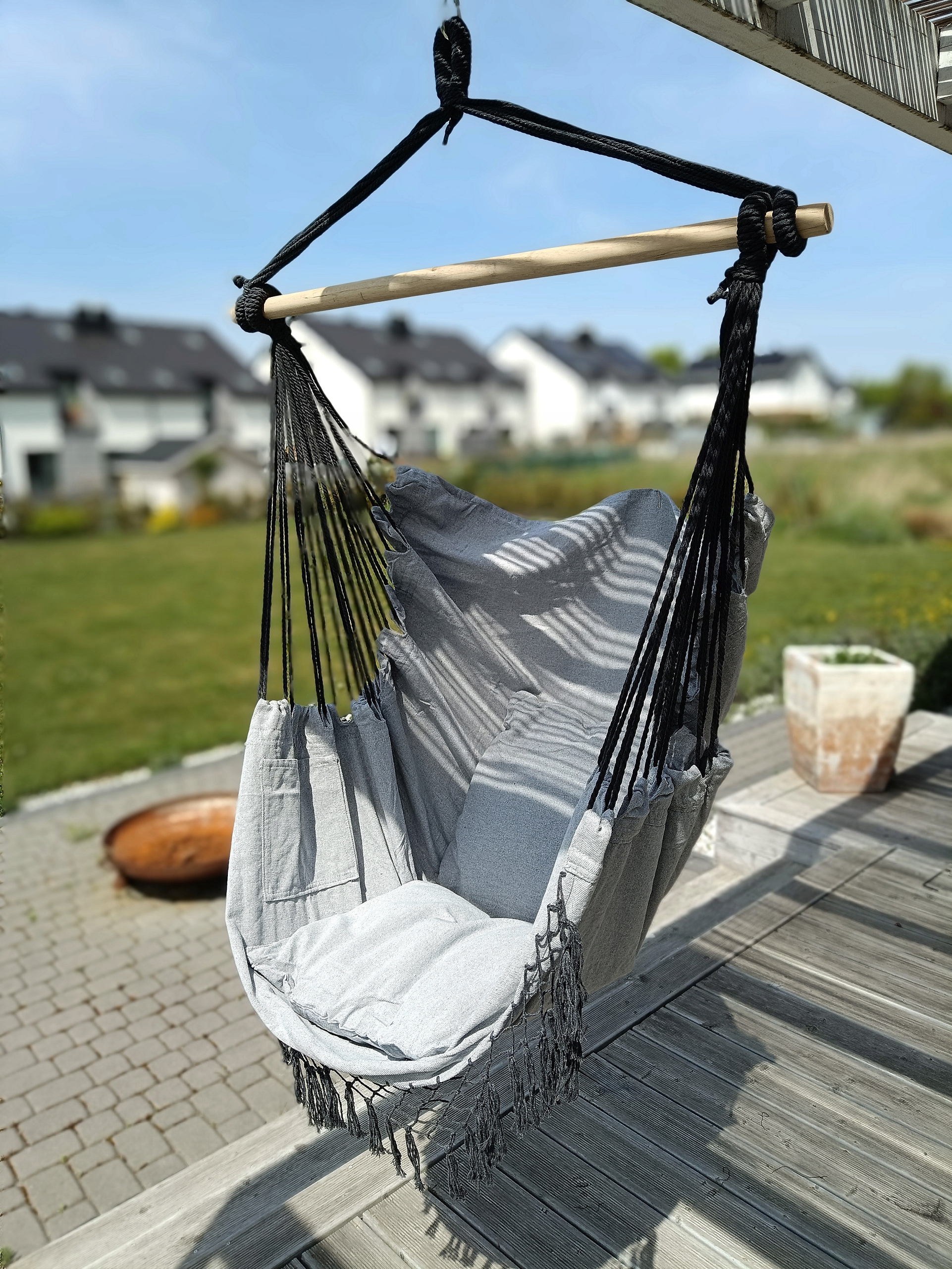 Fotel wiszący Krzesło Brazylijskie + Pokrowiec Kod producenta VW_KRZESŁO_BRAZYLIJSKIE_G