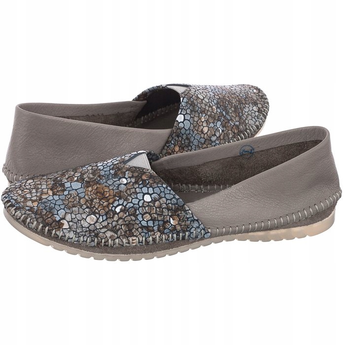 

Buty Damskie Baleriny Maciejka Szare 01930-86