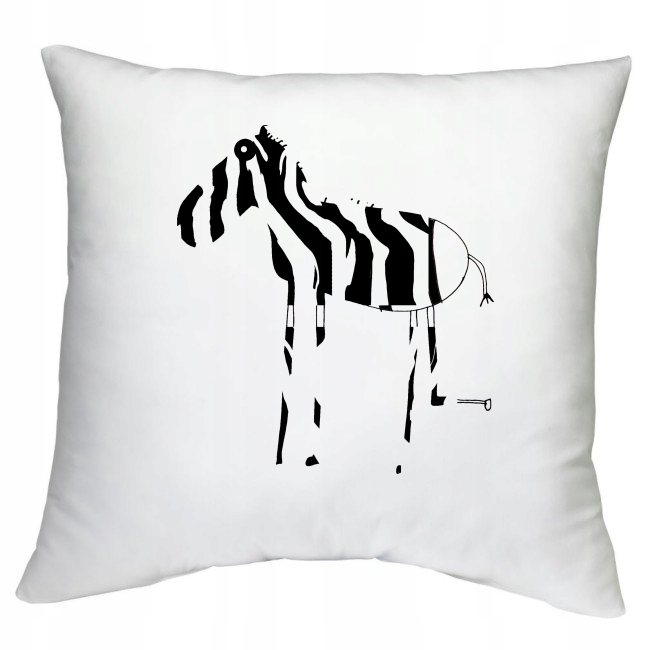 PODUSZKA ZEBRA ZEBRY ZEBERKI PASKI WZORY Marka inna