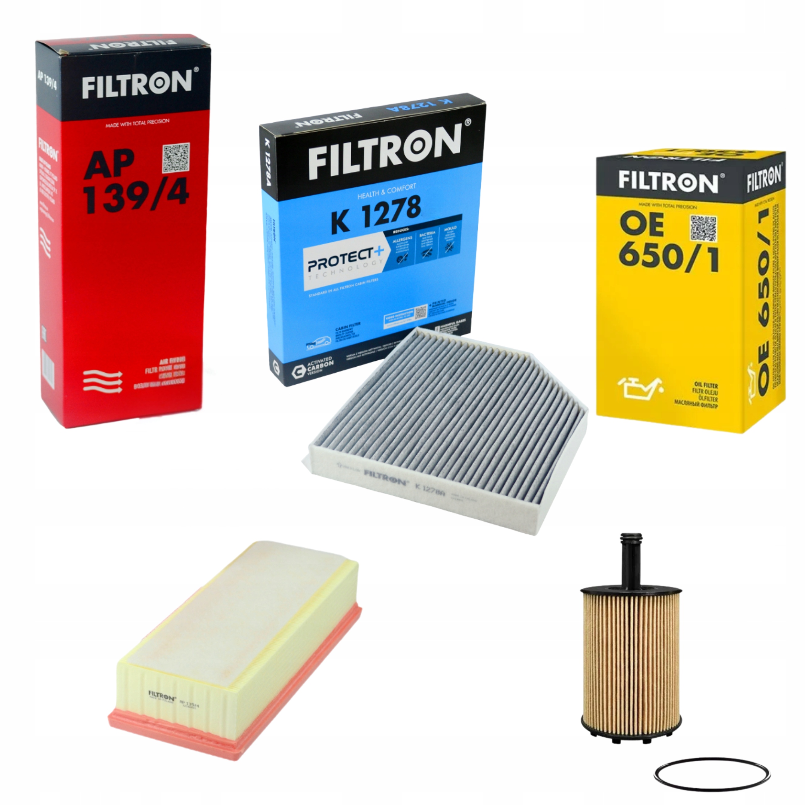 Komplet Filtrů Filtron Audi A4 B8 Q5 A5 2.0 Tdi 2008-->