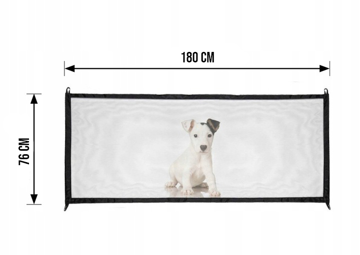 BRAMKA ZABEZPIECZAJĄCA PSA KOTA PRZEGRODA DRZWI Marka Decortrend