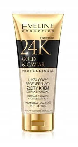 

Eveline Gold Caviar 24k Luksusowy Krem do rąk
