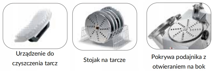 Szatkownica elektryczna do warzyw, Sirman, Model TM Inox Model TM Inox