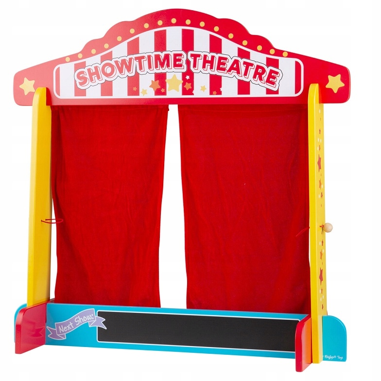 

Bigjigs Drewniany Teatrzyk Kukiełkowy BJ339