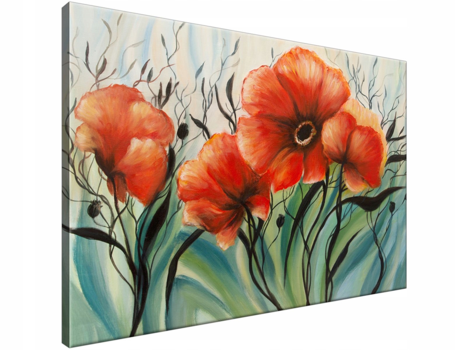 

Obraz drukowany Taniec maków 90x60 tanio