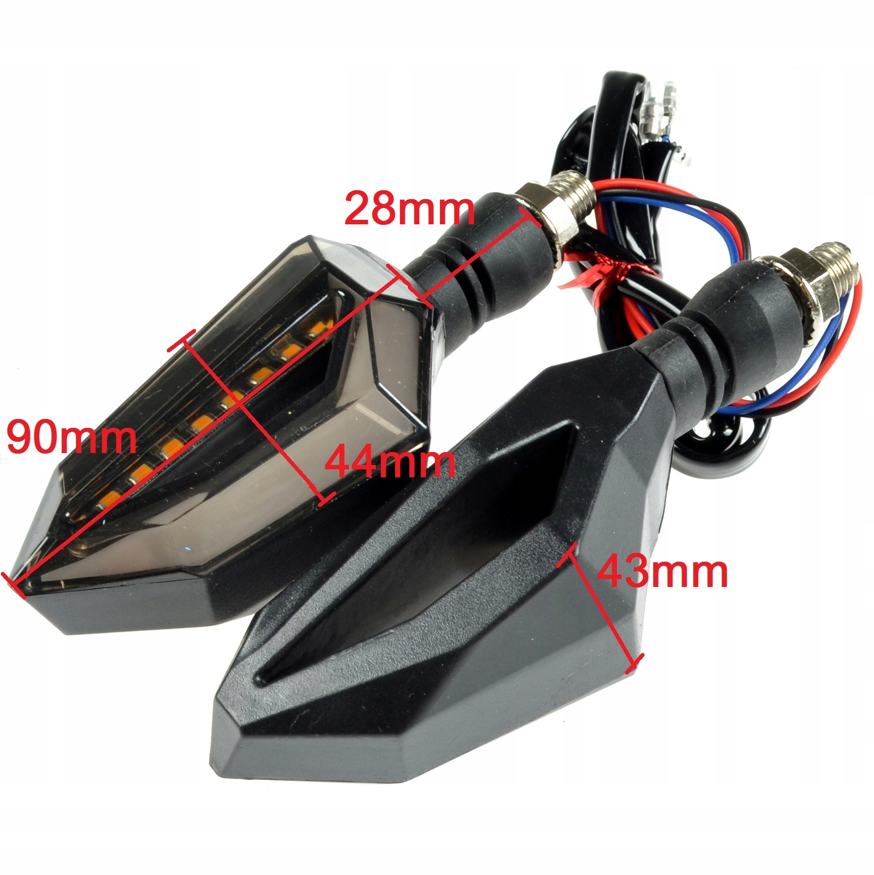 KIERUNKOWSKAZY LED + ŚWIATŁO POZYCJA / STOP Stan opakowania oryginalne