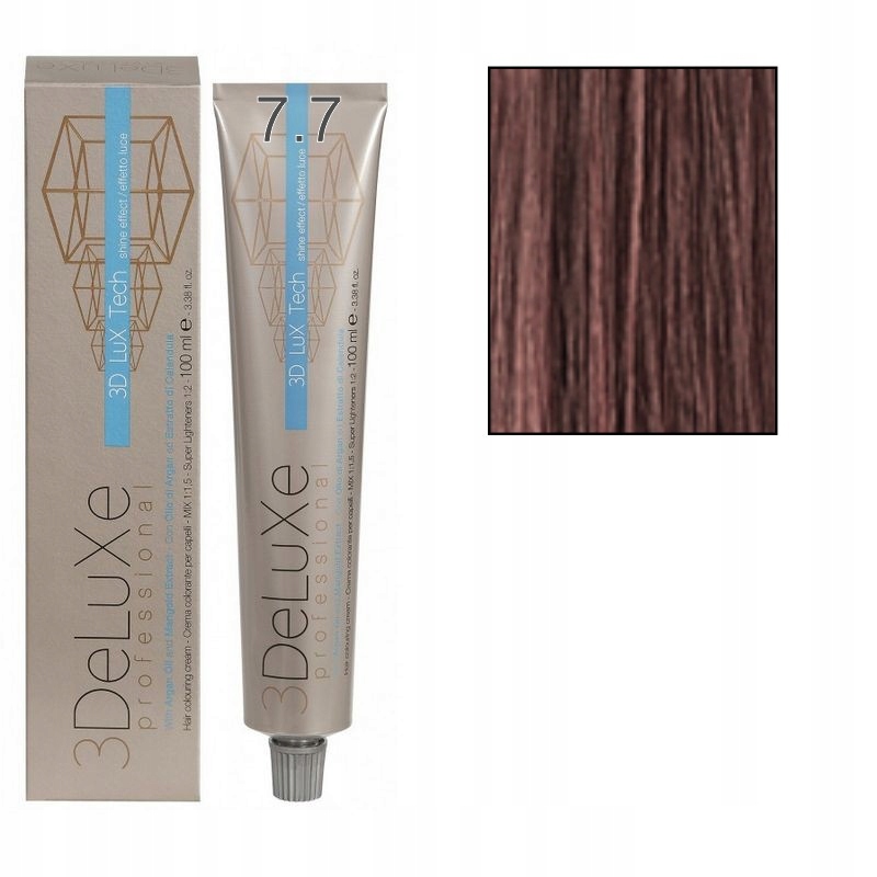 

3DELUXE Farba Do Włosów 100ML 7.7