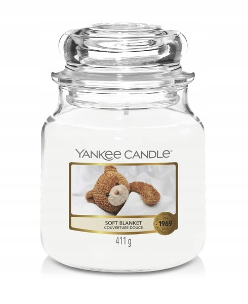 

Yankee Candle Świeca Średnia Soft Blanket 75h 411g