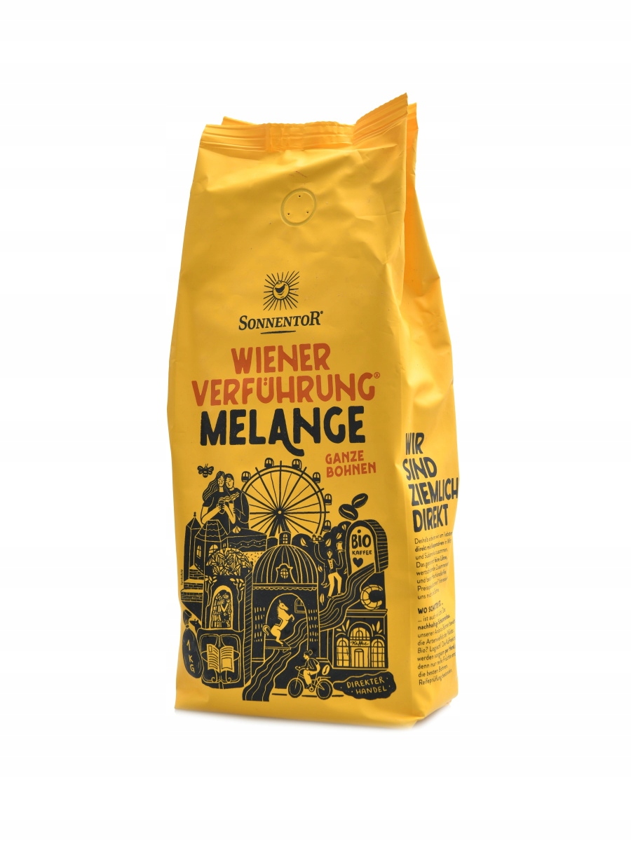 Levně Sonnentor Káva Vídeňské pokušení melange Bio 1000g