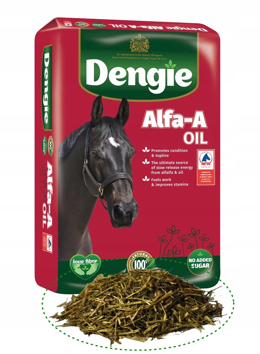 Dengie Alfa-A Oil sieczka lucerna 100% 20 kg