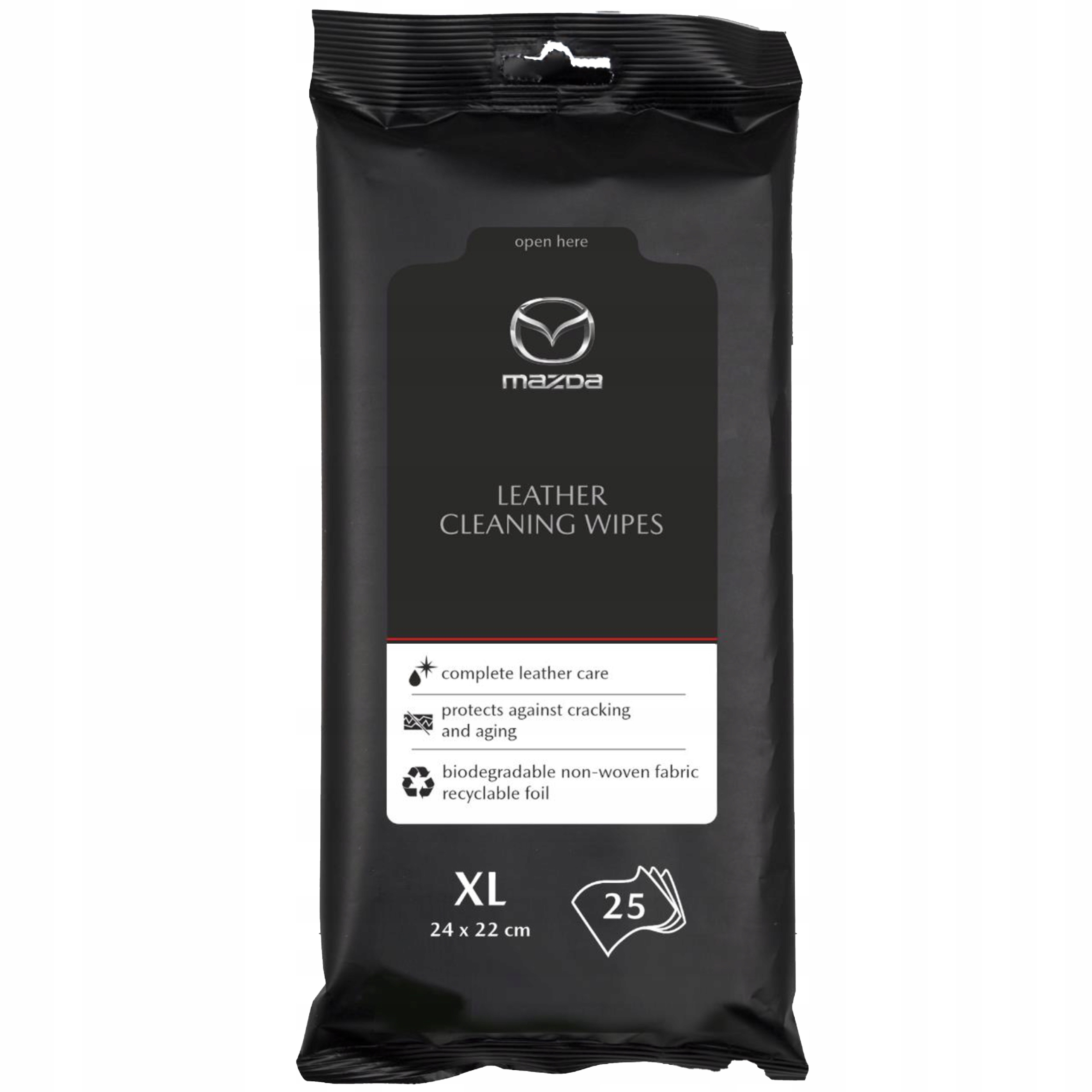 Oryginalne Chusteczki Do Czyszczenia Skórzanej Tapierki Ściereczki Mazda
