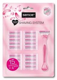 

Sence Beauty Maszynka Do Golenia 3-ostrza 19szt