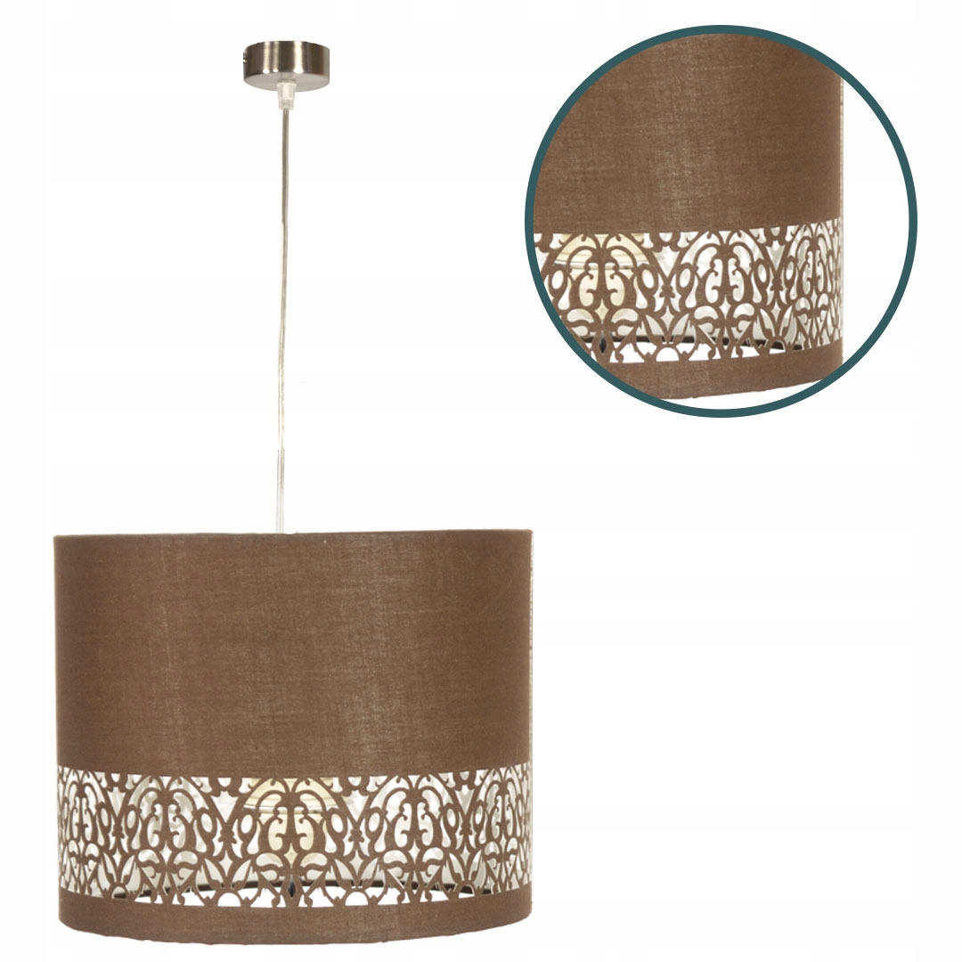 Exkluzivní závěsné stropní svítidlo Abażur Tkanina