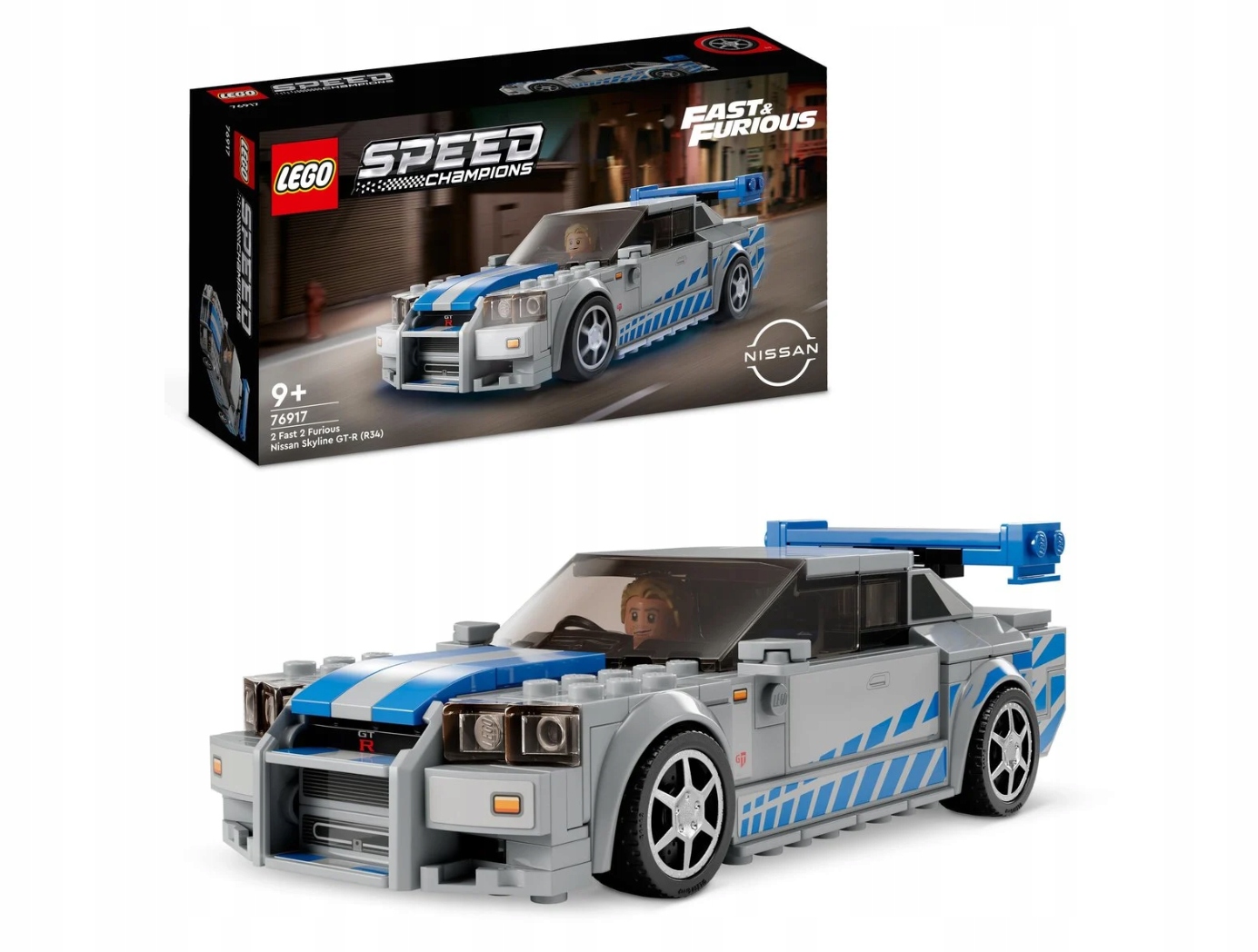 Lego Speed Championship Nissan Skyline Gtr Klocki Dla Dziecka