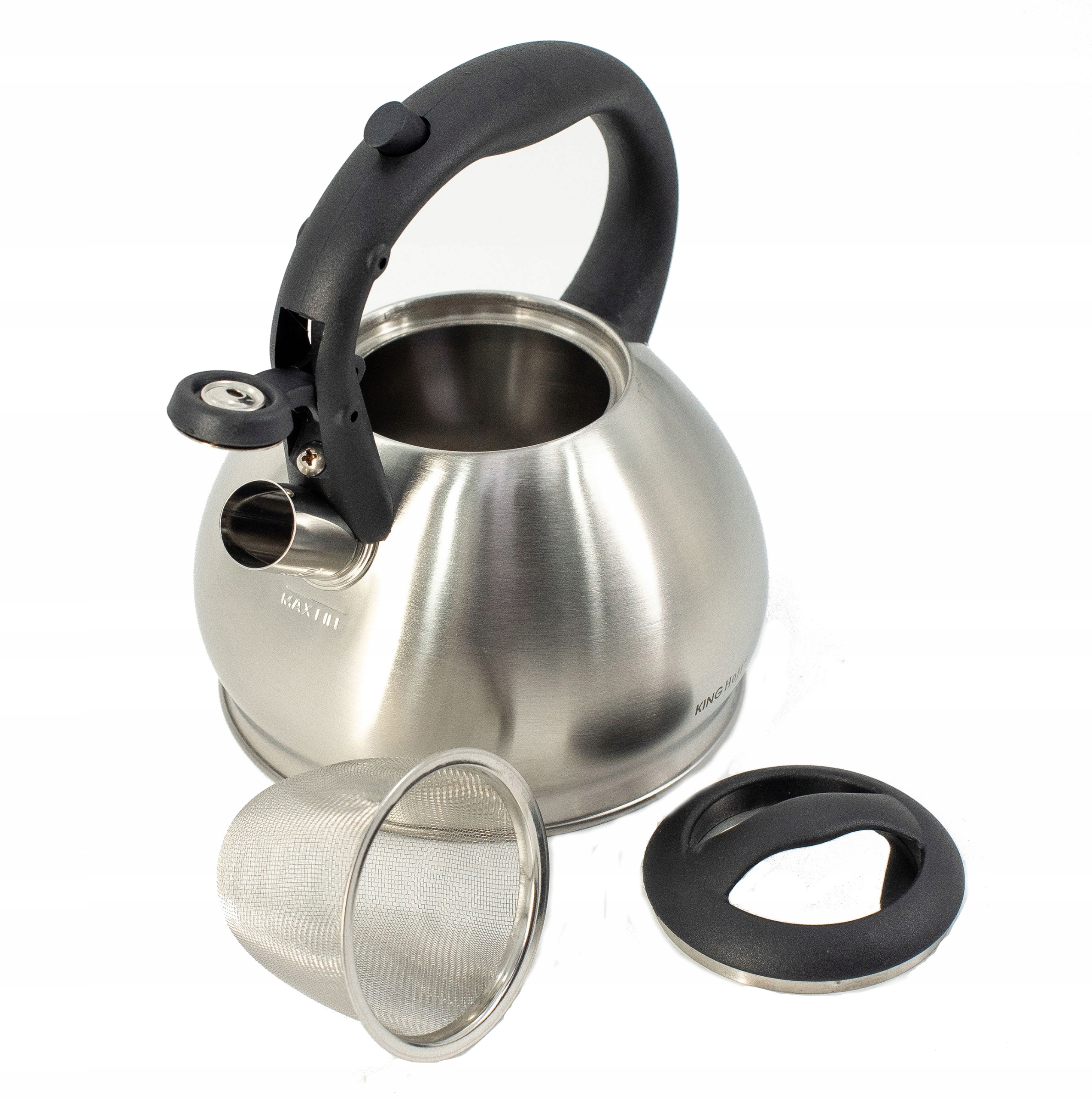 

Czajnik Stalowy Do Zaparzania Z Gwizdkiem Sitko