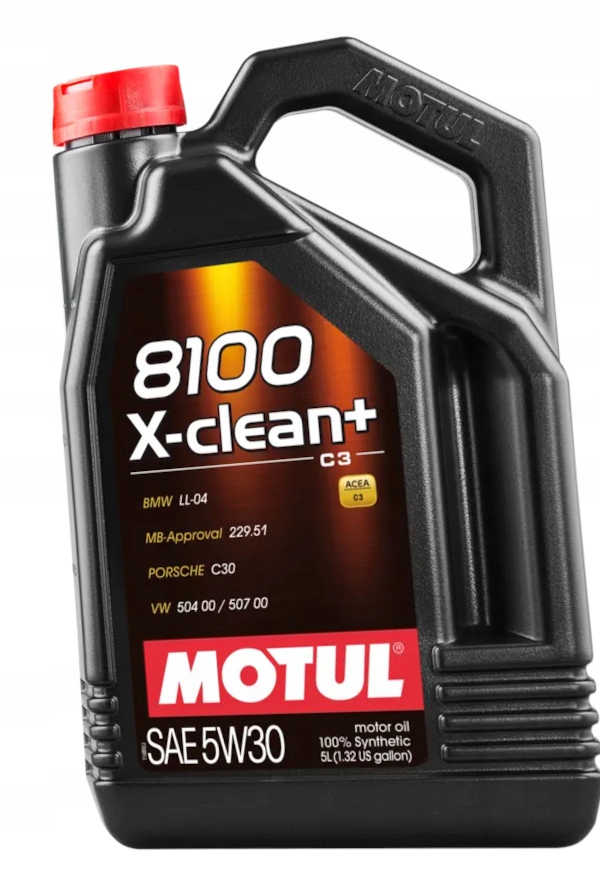 Motul 8100 X-Clean+ C3 5W30 5L