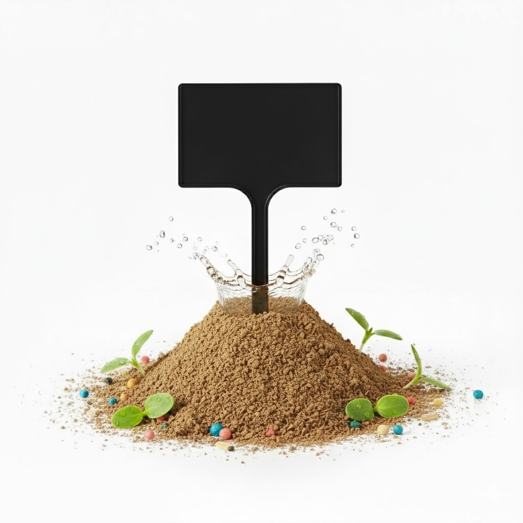 Tabliczki Etykiety do ROŚLIN 7x10,5cm KWIATÓW WARZYW do OPISU CZARNA