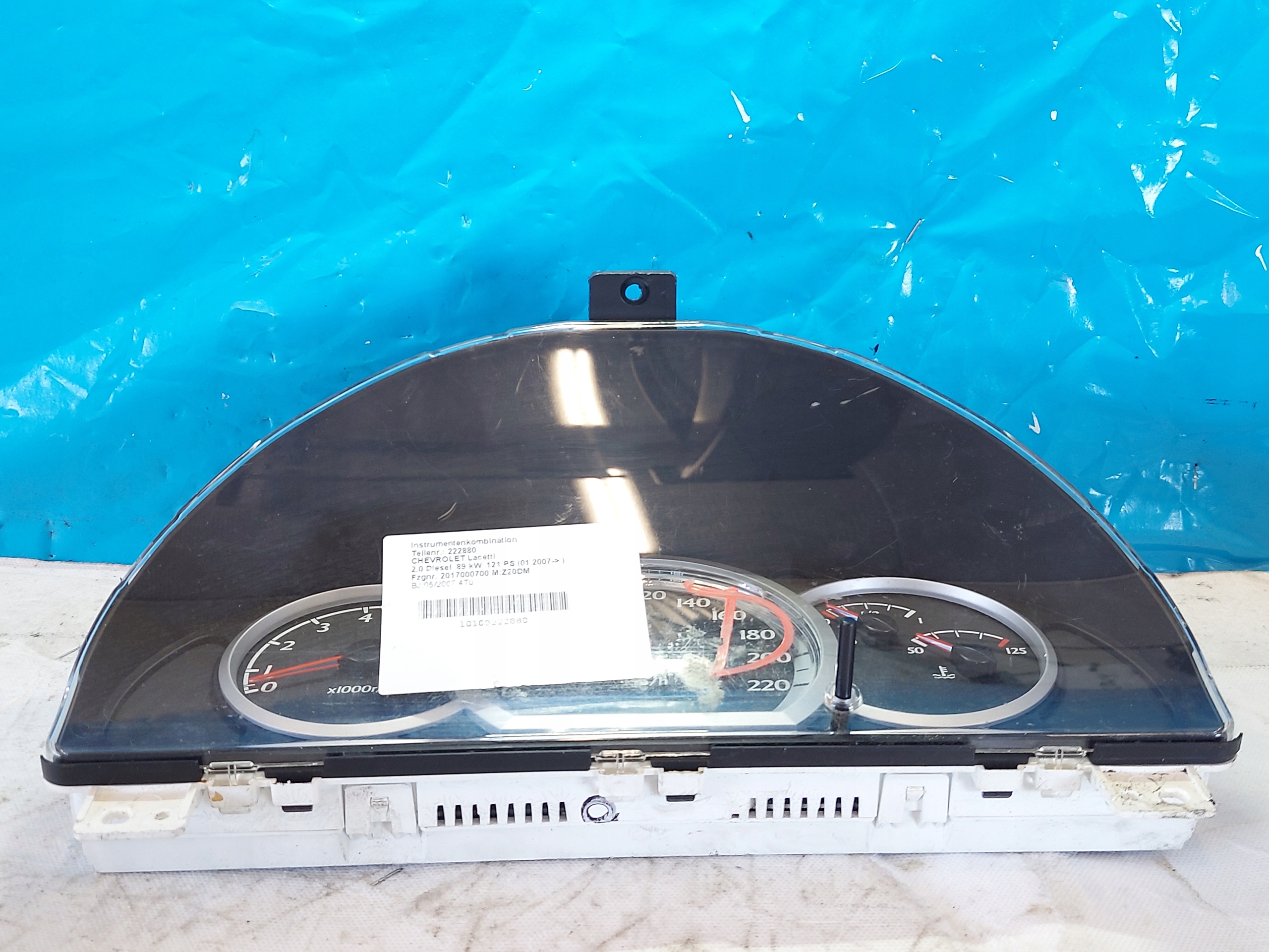 dials clock CHEVROLET LACETTI 2.0 D 96438560DE