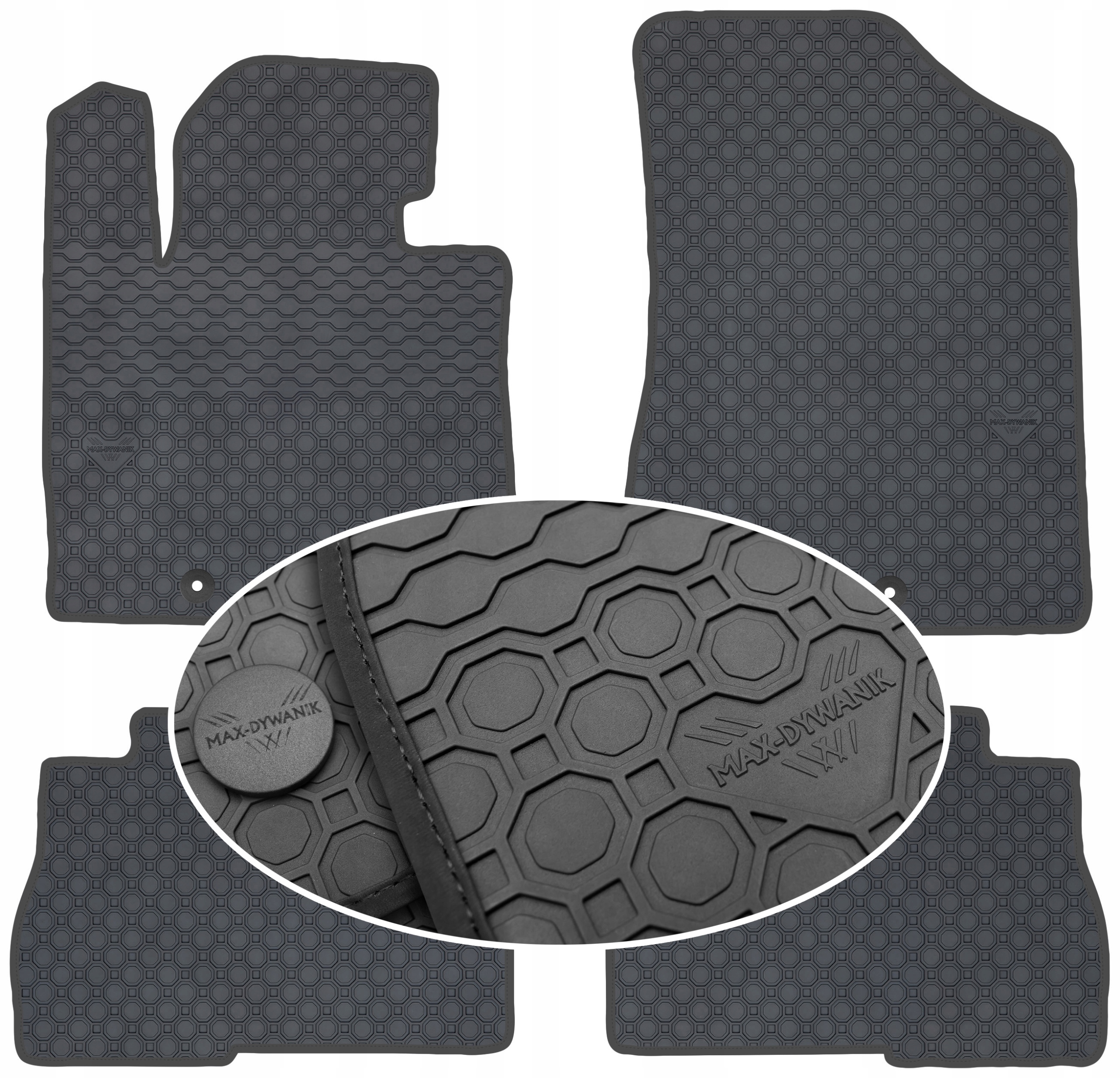 Kia Sorento II Fl 2012-2015 Koberce Čierne