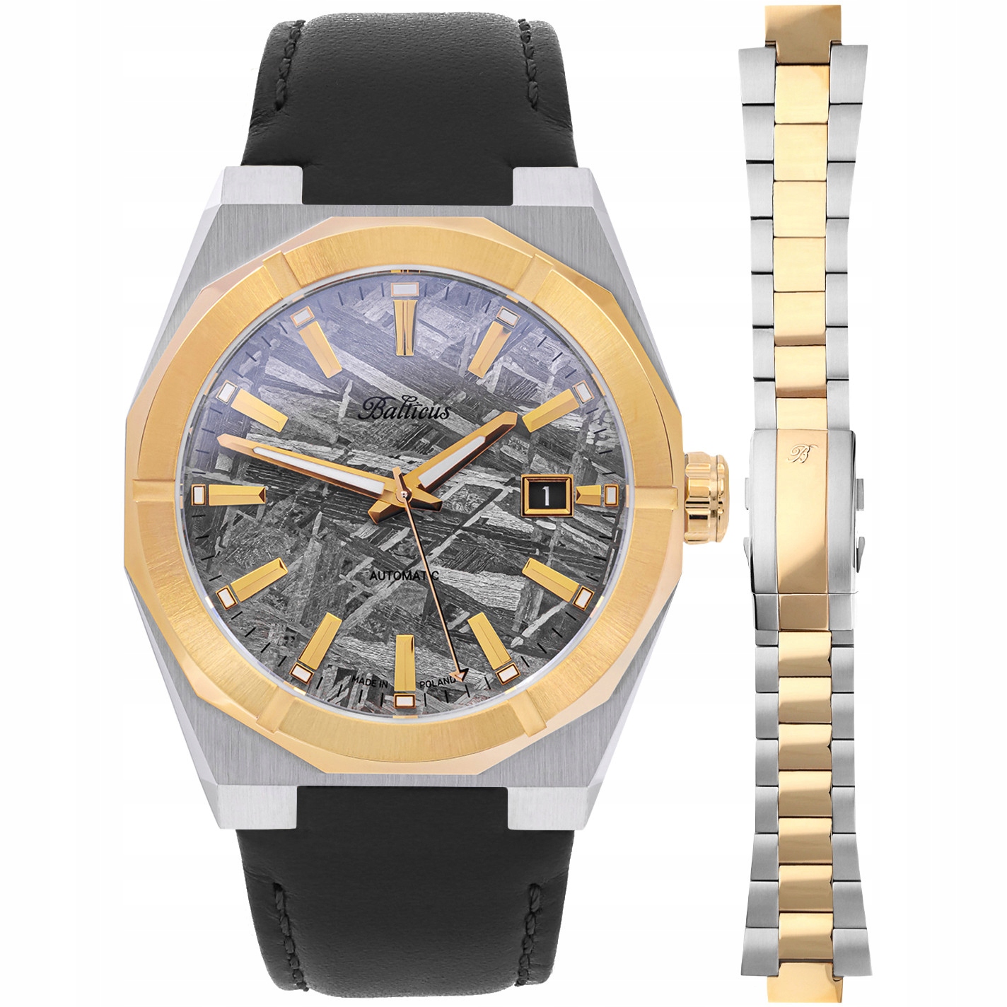 Pánské Hodinky Balticus Blt-balsdnmbcd-p černé