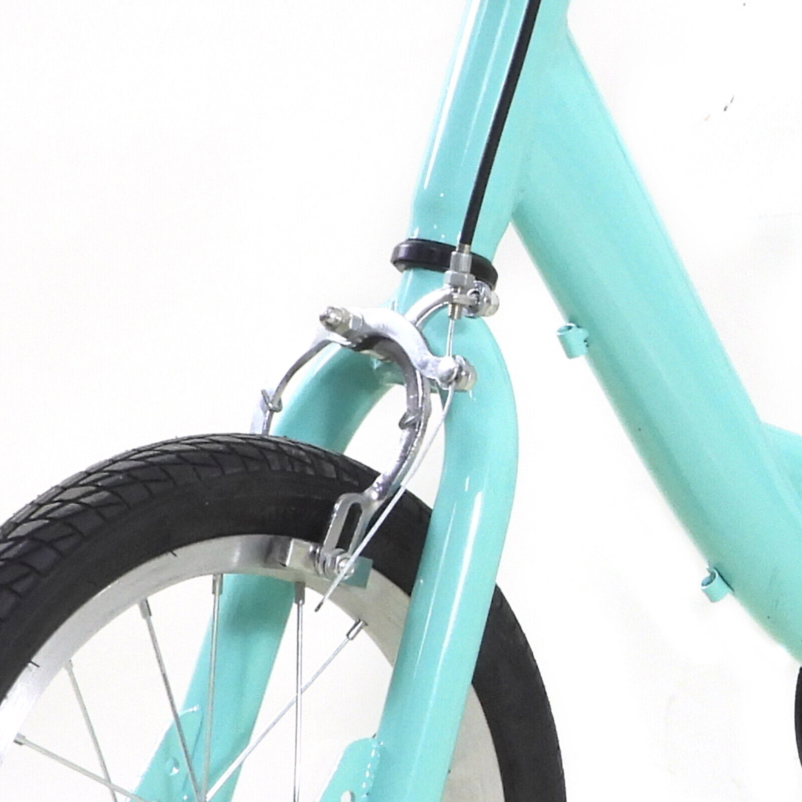 14-calowy jednoobiegowy trójkołówek dziecięcy Hamulec Brak