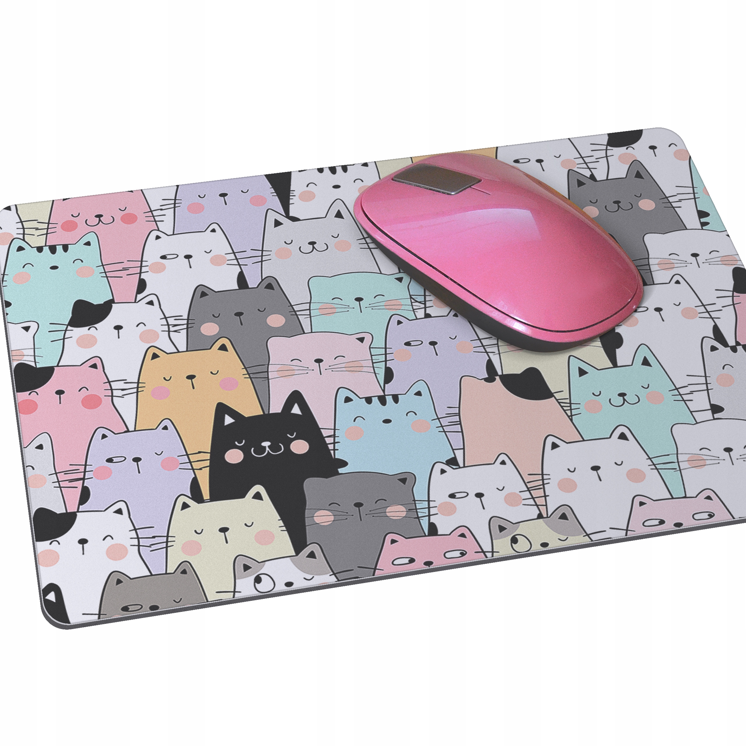 

Podkładka pod mysz myszkę Koty mousepad z kotem