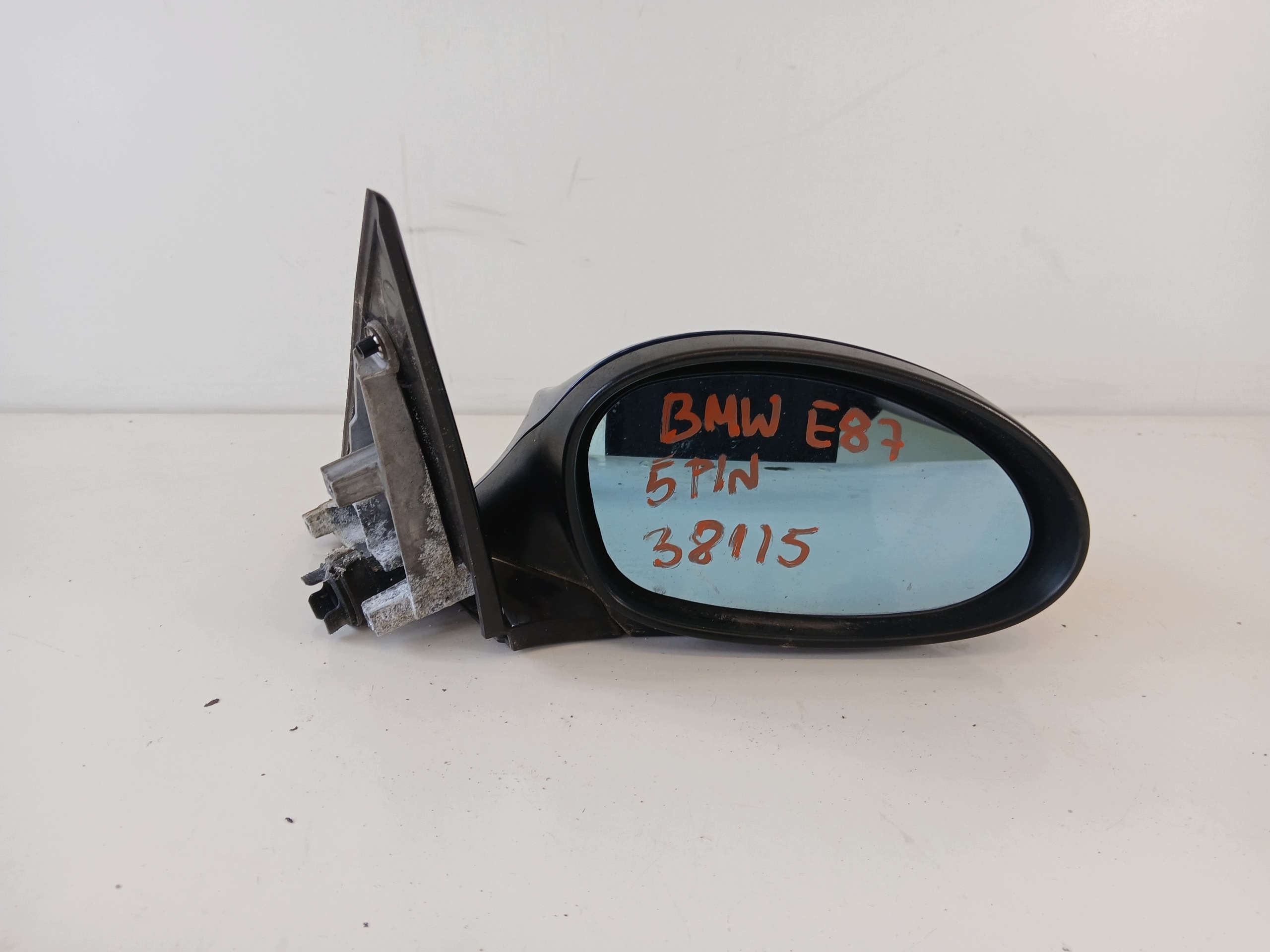 BMW E87 Spiegel rechts 5 PIN blaue