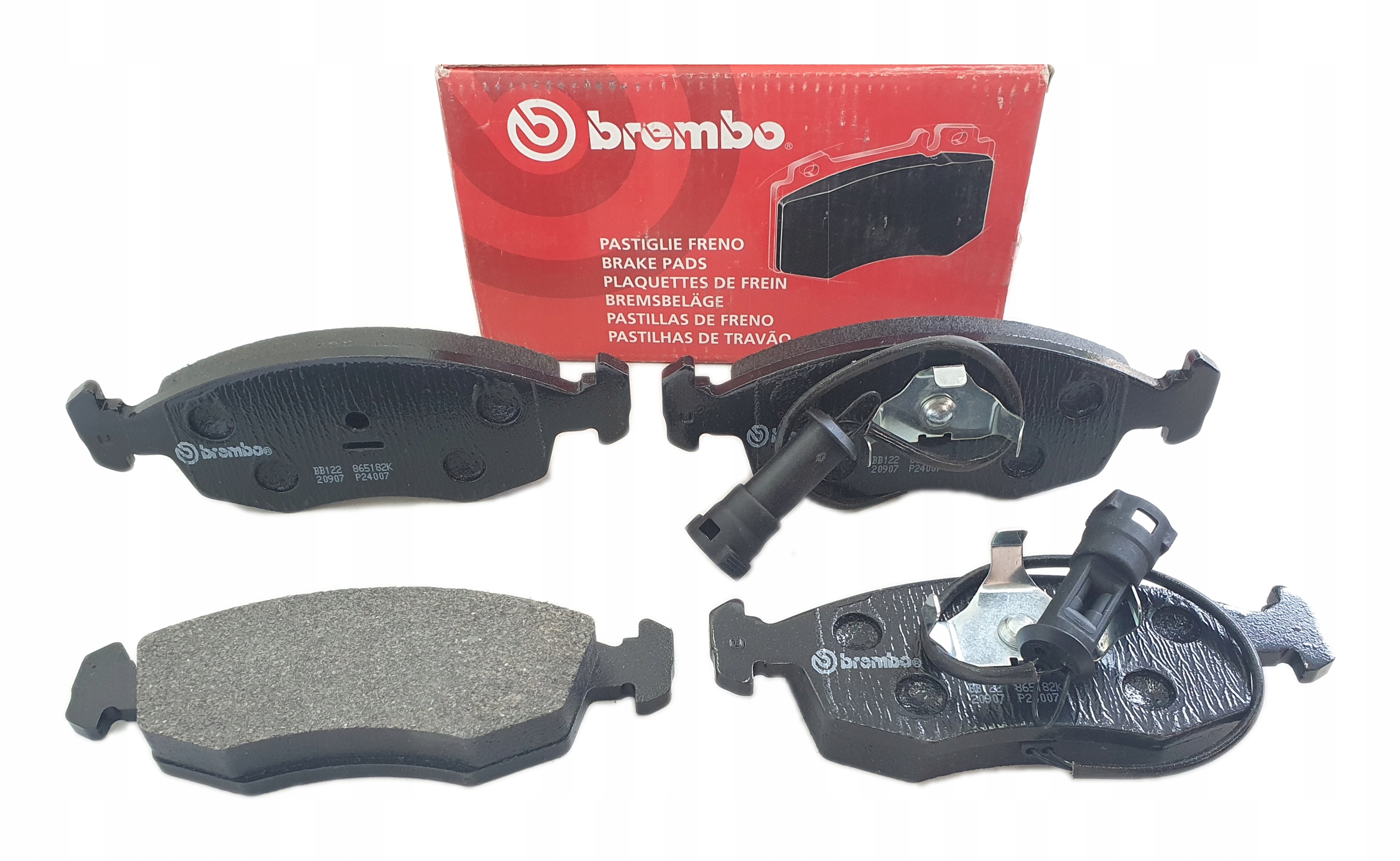 24 007 - КОЛОДКИ HAM. FORD ESCORT ORION SCORPIO SIERRA