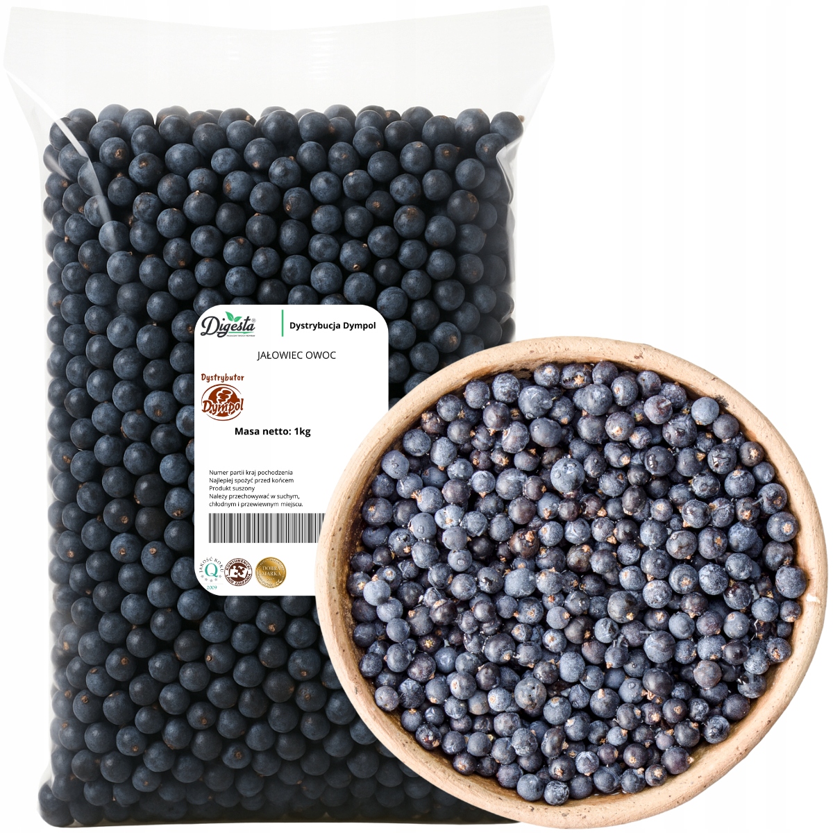 Levně Jalovec Plod Jalovce Aromatické přírodní Koření Kvalita Premium 1 kg