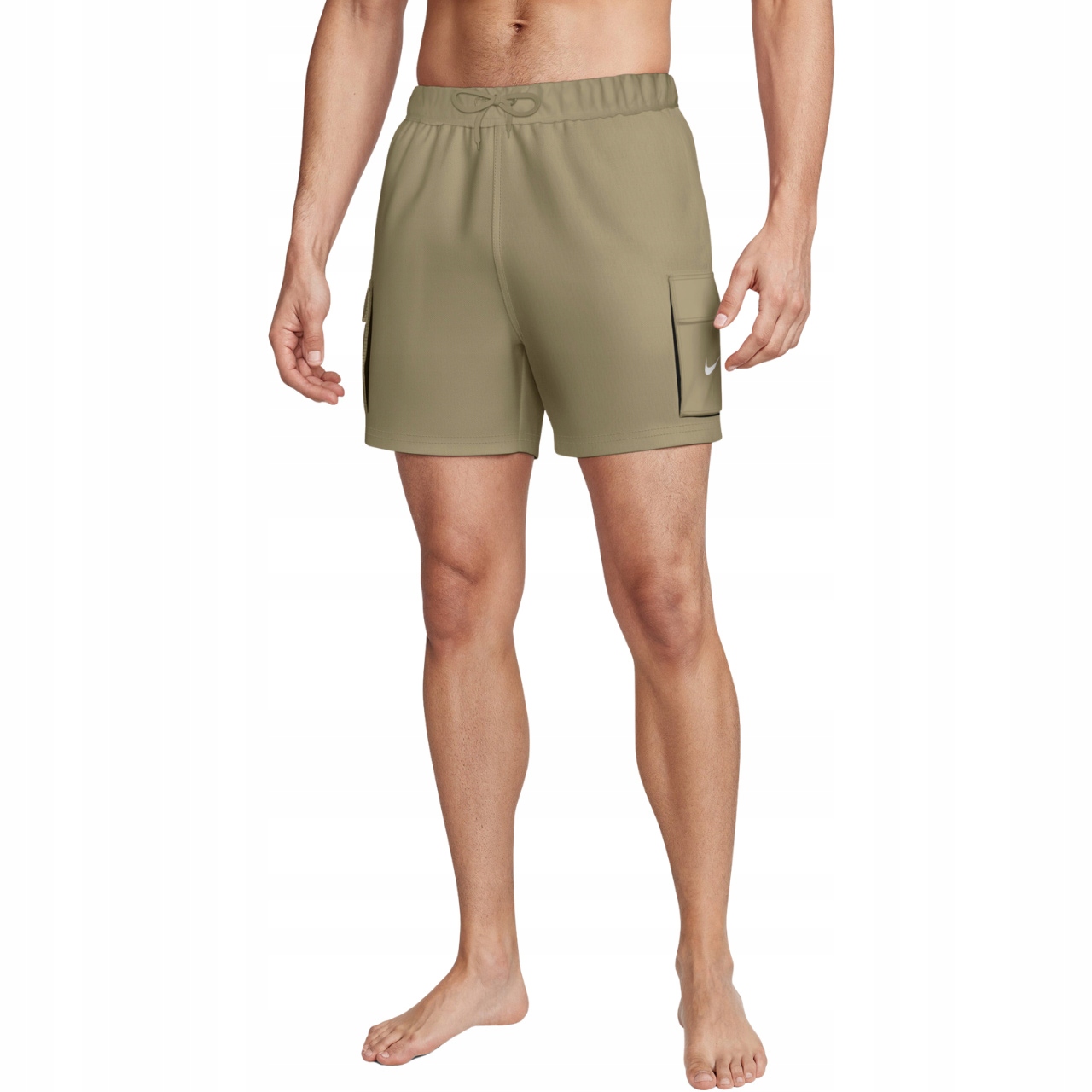 Kraťasy do plavek Nike Voyage Solid Essenti Parac khaki NESSG454 241 XL