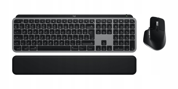 Súprava klávesnica a myš Logitech MX Keys S Combo for Mac grafitová