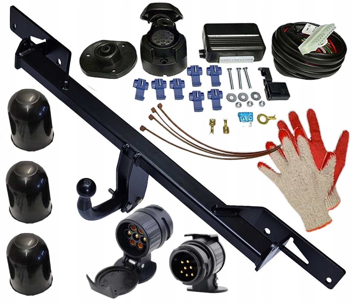 KOMPLETNY HAK HOLOWNICZY OPEL ASTRA4 J IV HTB 3/5d 2009-15+MODUŁ13 +WIĄZKA