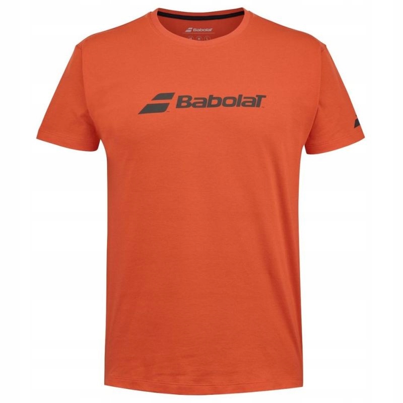 Pánské Tenisové Tričko Babolat Exercise Babolat Tee Men Fiesta Red S