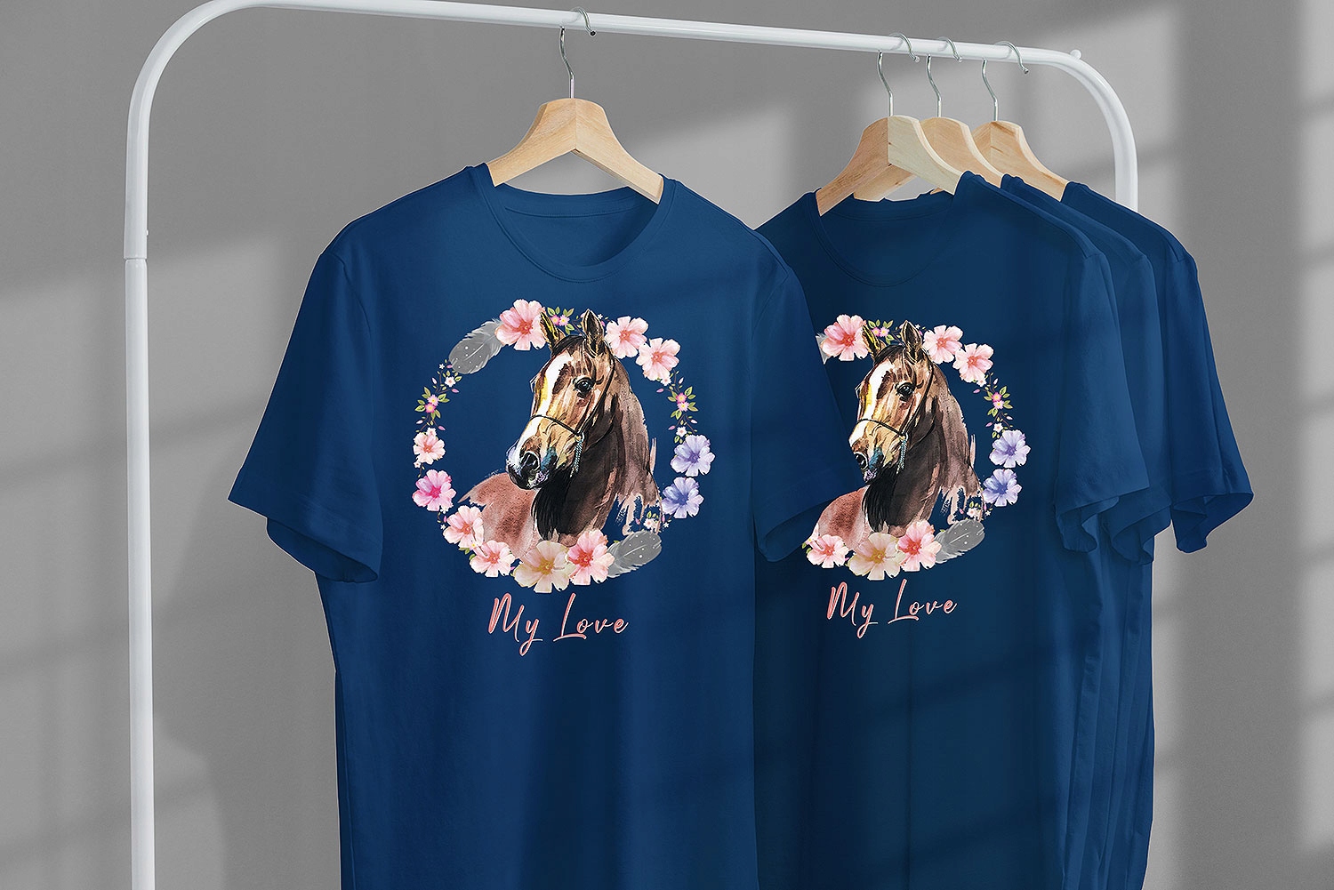 T-SHIRT KOSZULKA DLA DZIECKA KONIE 128 SUPER JAKOŚĆ Rozmiar S