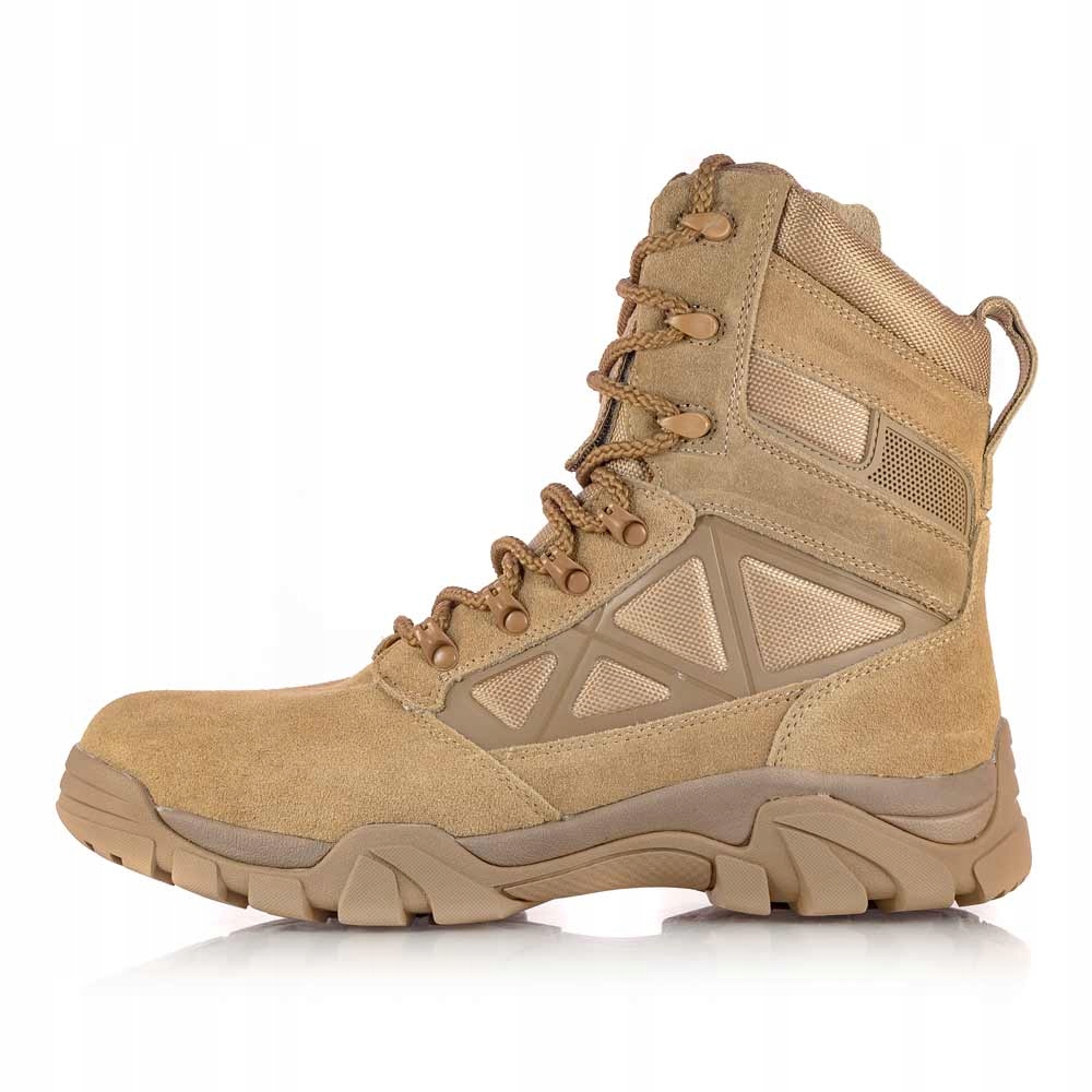 BUTY TAKTYCZNE WOJSKOWE WODOODPORNE PIASKOWE Kolekcja VM Manchester
