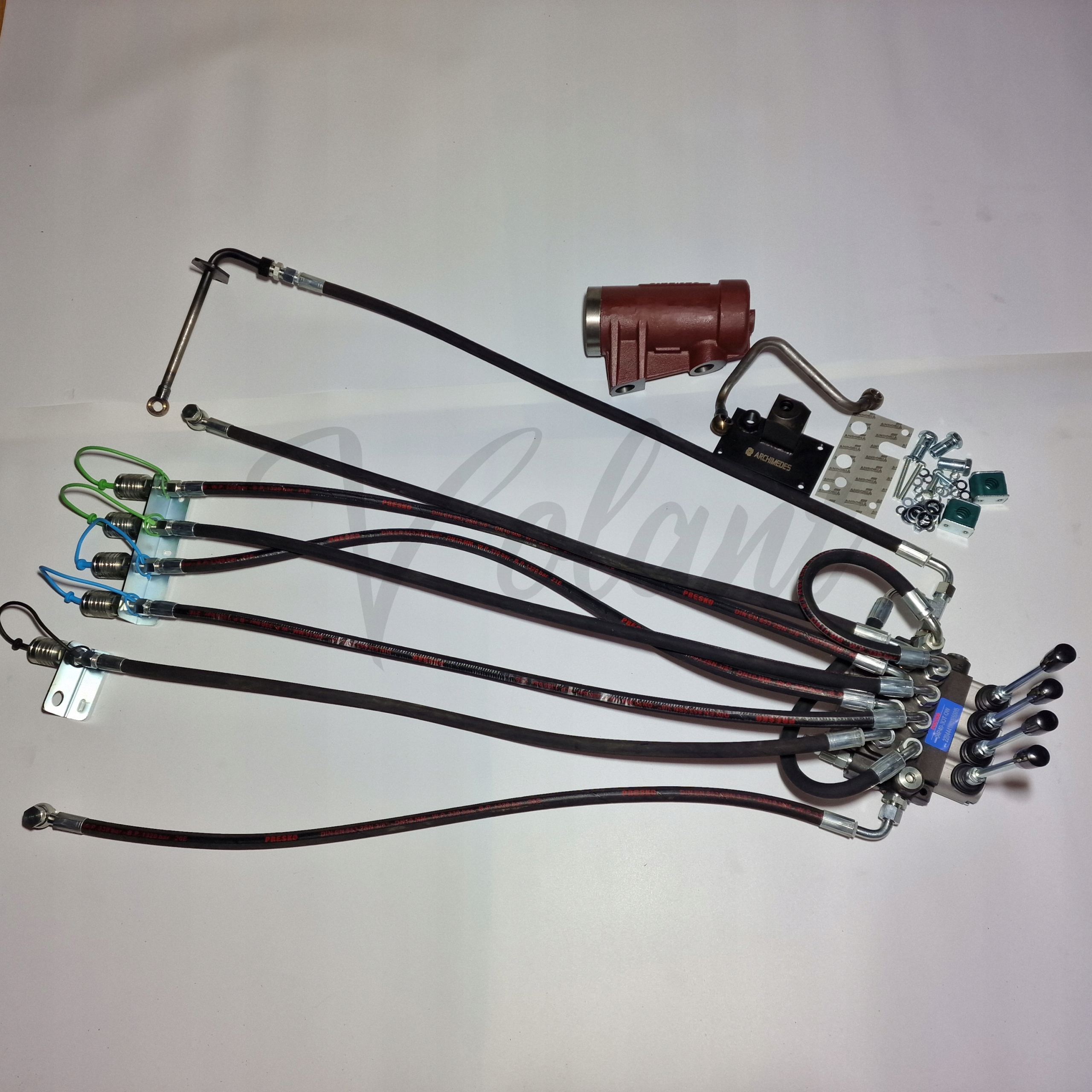 4-SEKČNÍ Rozdělovač C-360 Hydraulický Plovoucí S Válcem Kipra Sklápěč